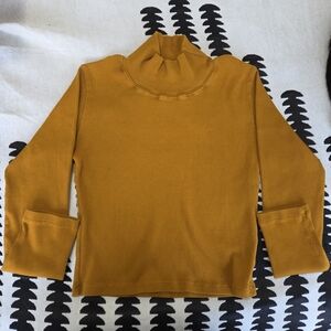 Big Bud Press 'Spicy Mustard Long Sleeve Mockneck